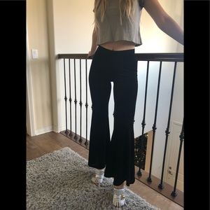 Blue life ribbed velvet pants